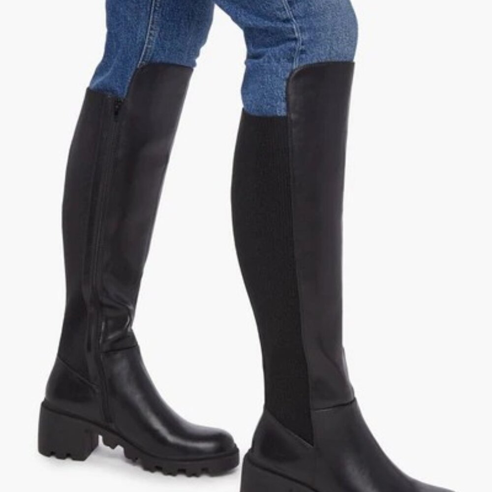 Ayden Chunky Block Heeled Boot - Picture 6 of 11